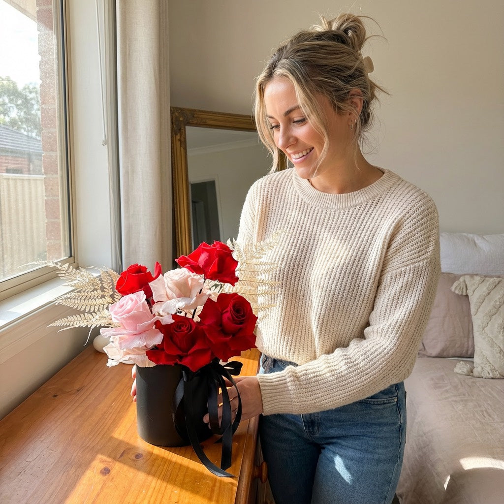 Elegant Forever Roses Gift Set